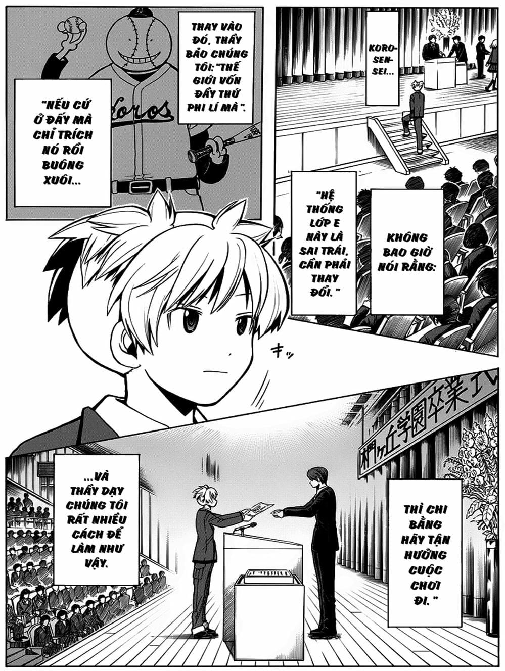 Truyện Tranh Lớp Học Ám Sát - Ansatsu Kyoushitsu trang 5