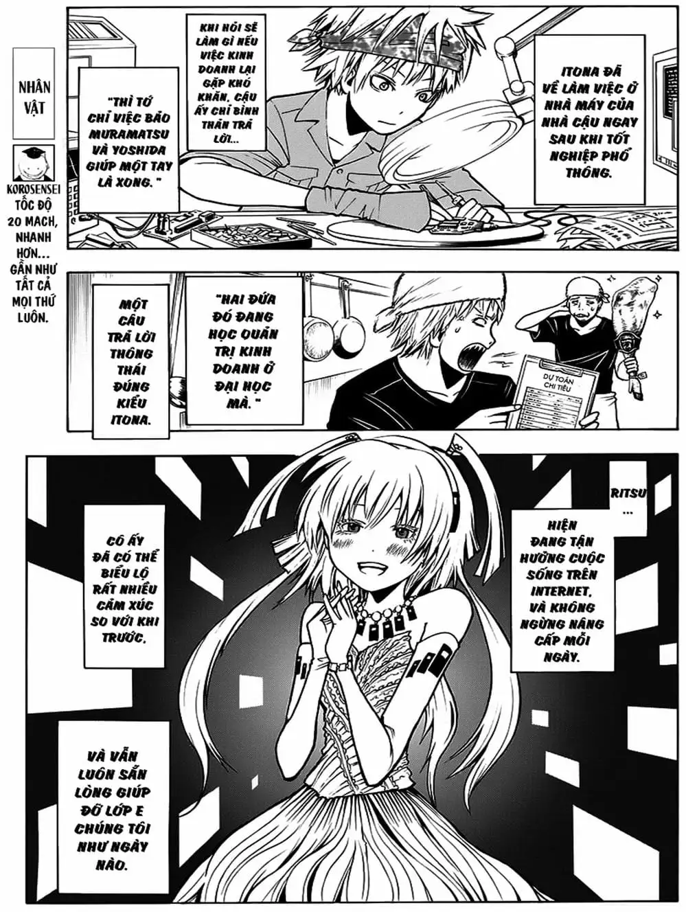 Truyện Tranh Lớp Học Ám Sát - Ansatsu Kyoushitsu trang 5