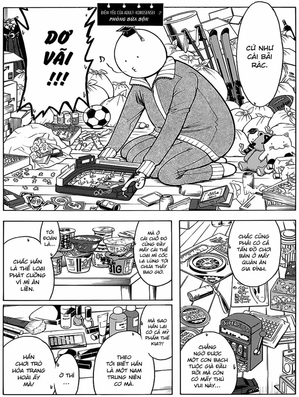 Truyện Tranh Lớp Học Ám Sát - Ansatsu Kyoushitsu trang 5