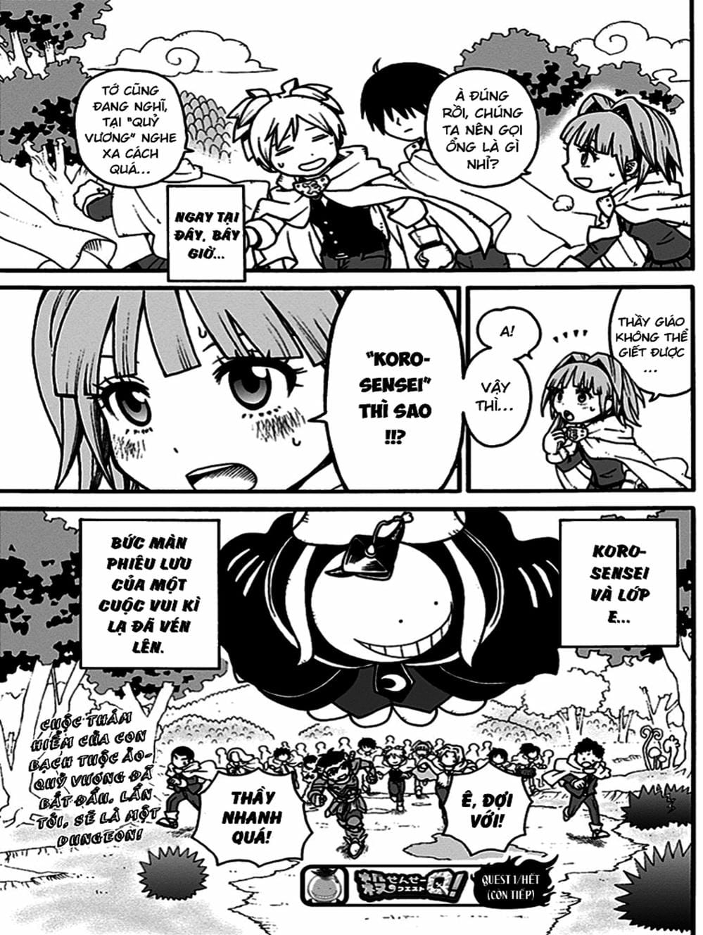 Truyện Tranh Lớp Học Ám Sát - Ansatsu Kyoushitsu trang 5