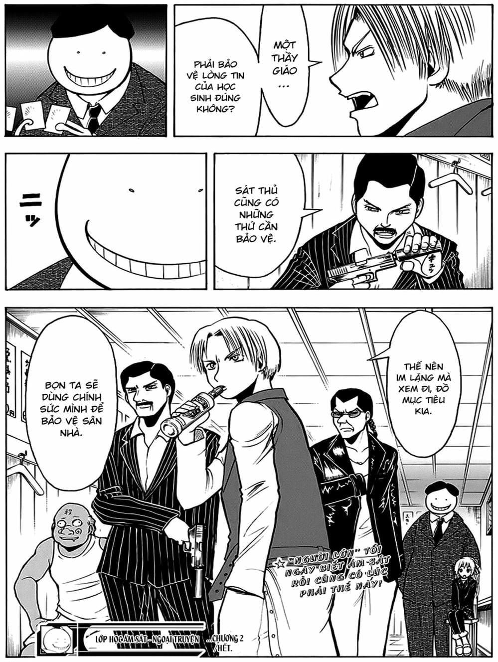Truyện Tranh Lớp Học Ám Sát - Ansatsu Kyoushitsu trang 5