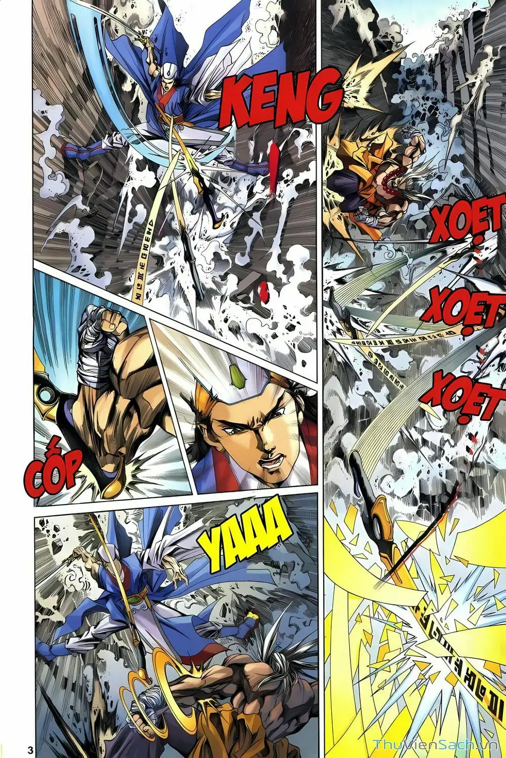 Truyện Tranh Lục Đạo Thiên Thư trang 3