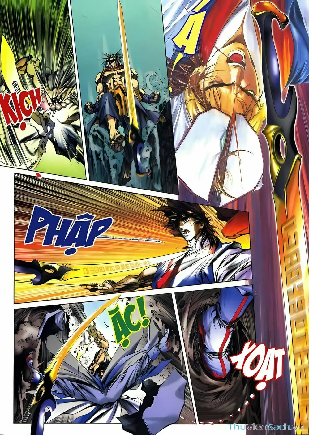 Truyện Tranh Lục Đạo Thiên Thư trang 3