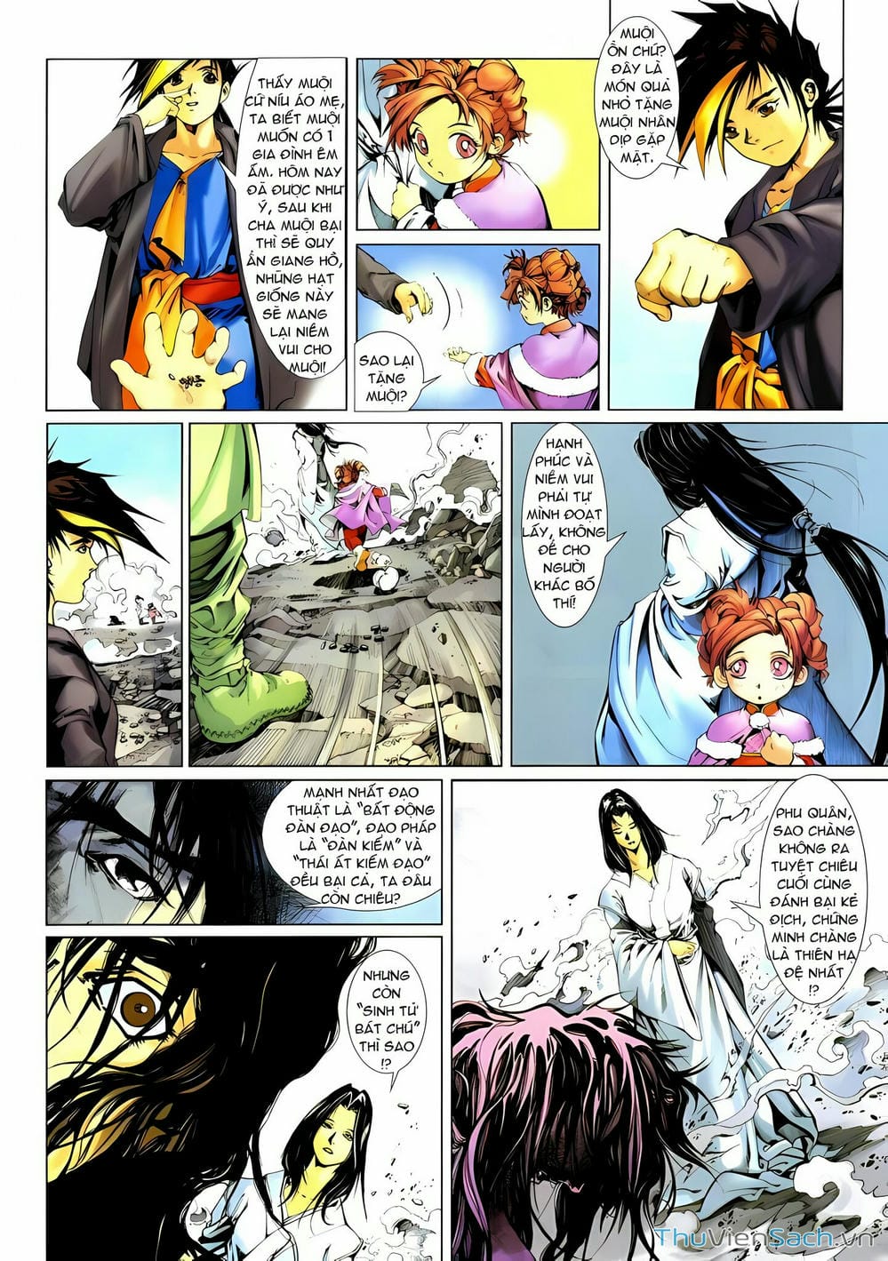 Truyện Tranh Lục Đạo Thiên Thư trang 3