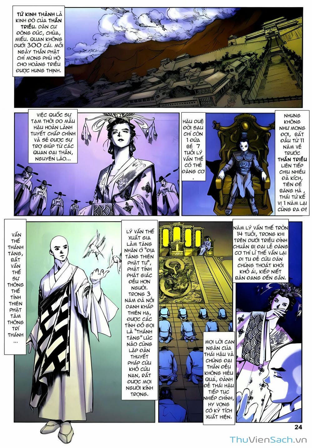 Truyện Tranh Lục Đạo Thiên Thư trang 3
