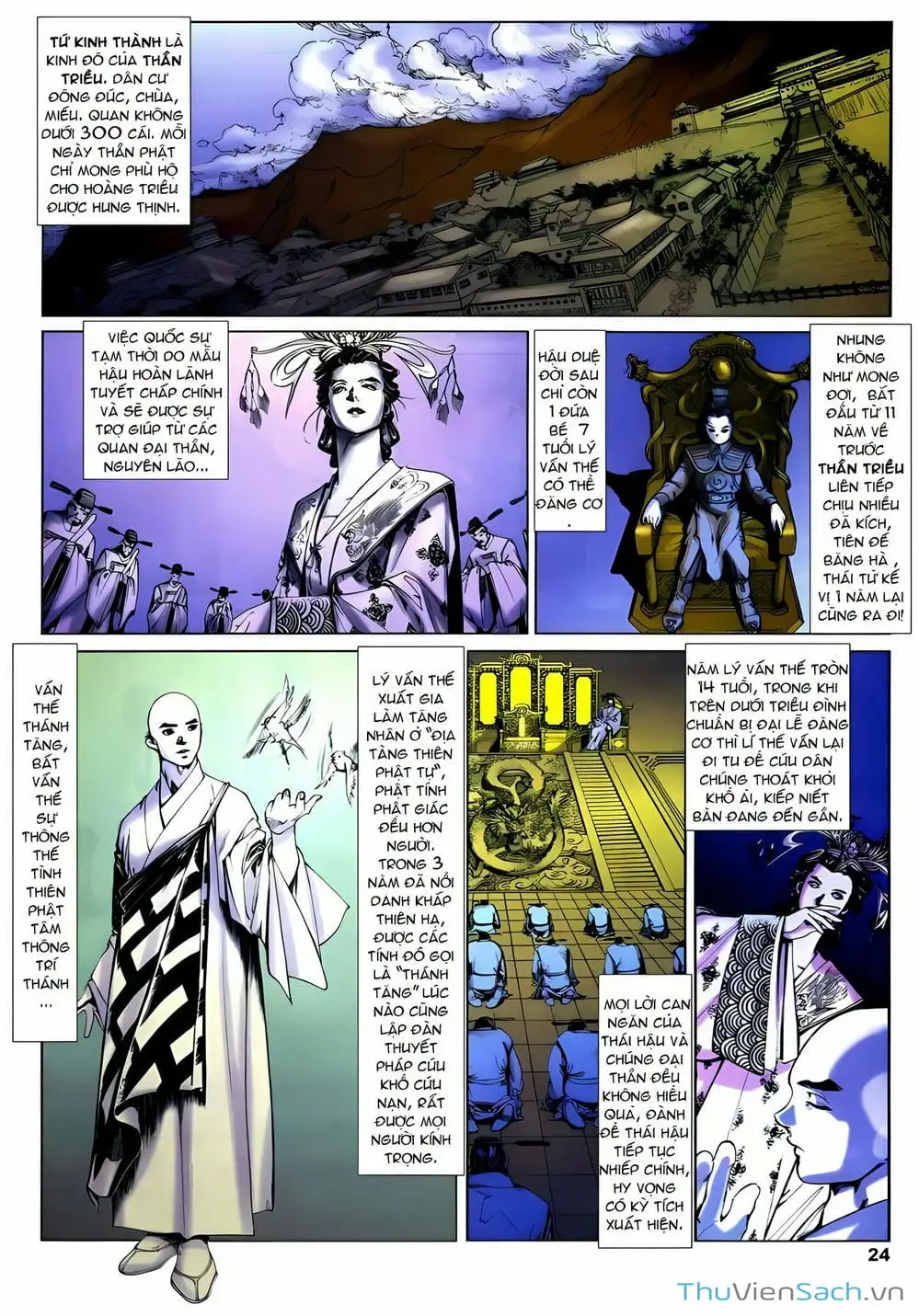 Truyện Tranh Lục Đạo Thiên Thư trang 3