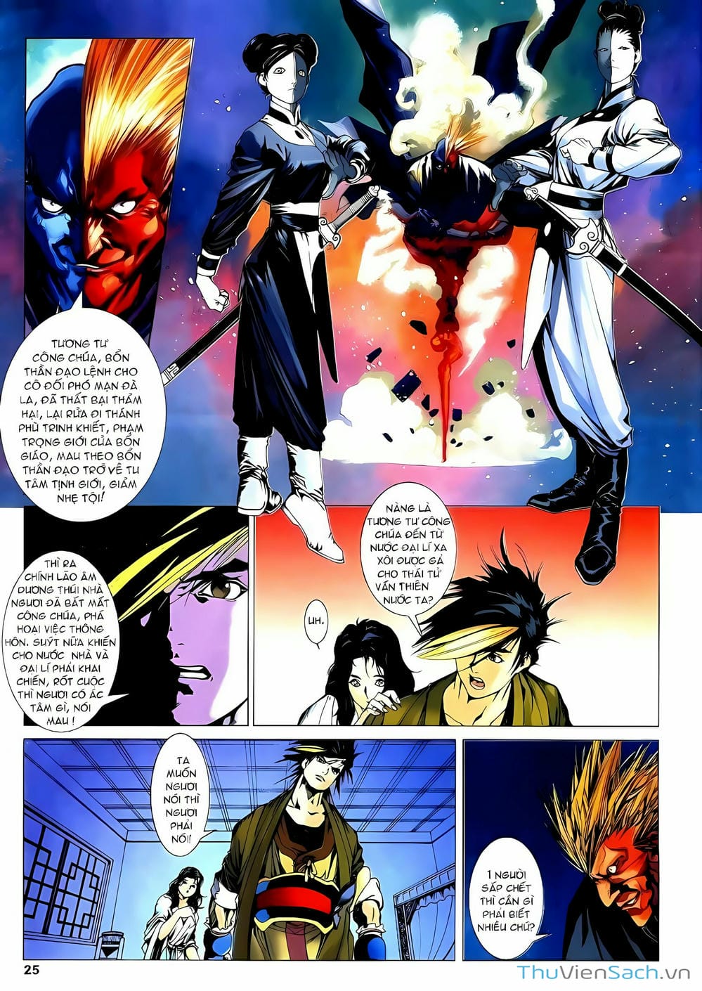 Truyện Tranh Lục Đạo Thiên Thư trang 3