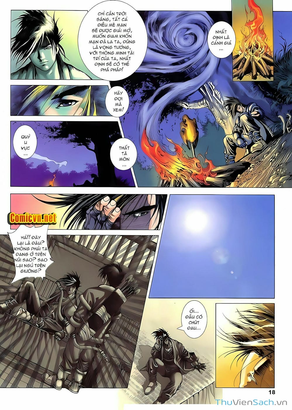 Truyện Tranh Lục Đạo Thiên Thư trang 3