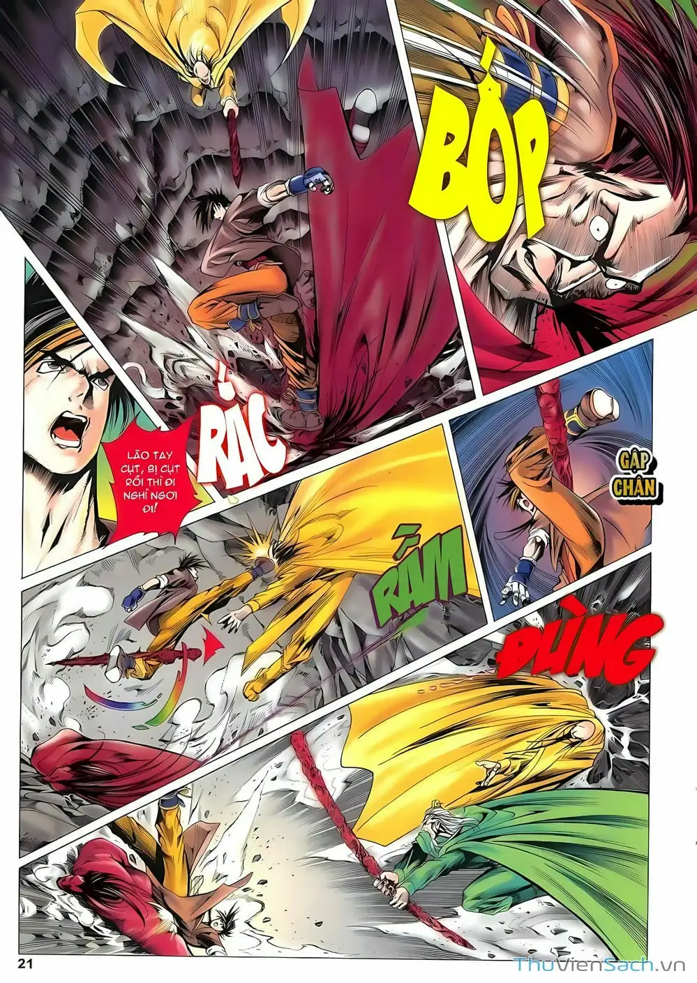 Truyện Tranh Lục Đạo Thiên Thư trang 3