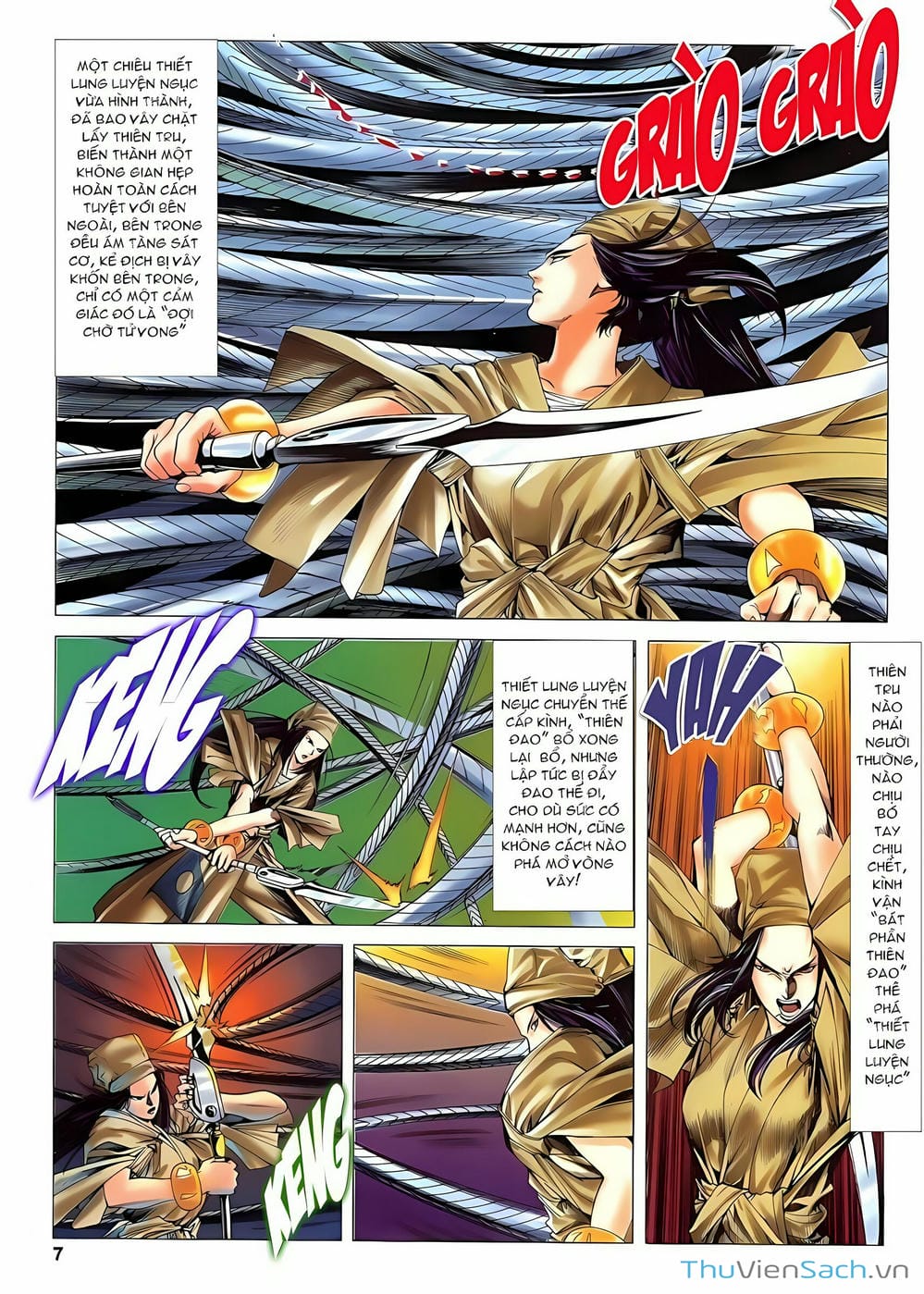Truyện Tranh Lục Đạo Thiên Thư trang 3