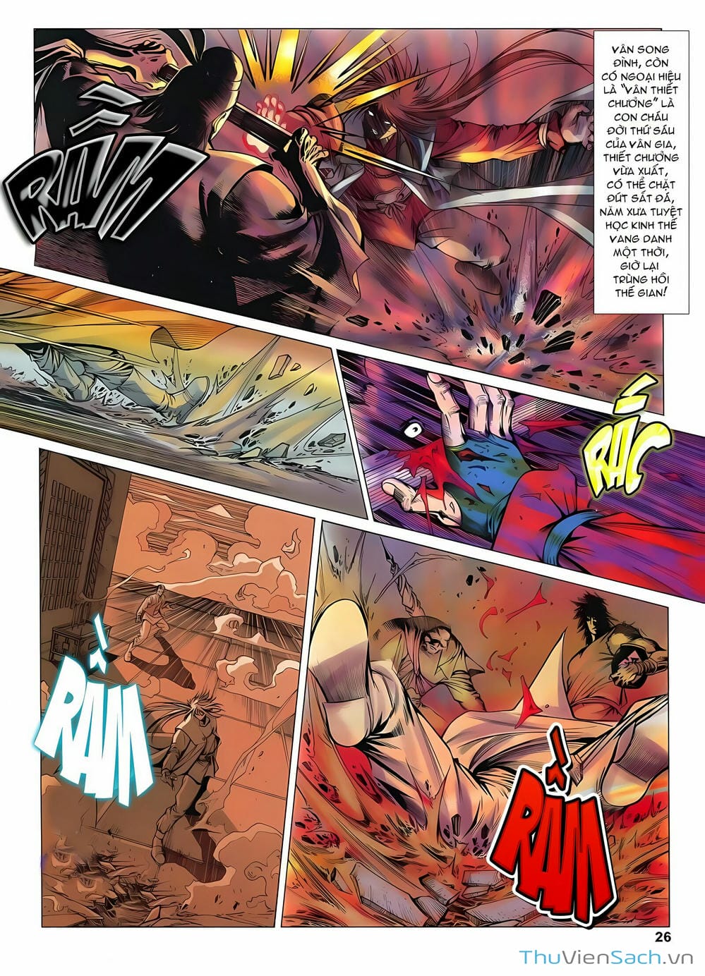 Truyện Tranh Lục Đạo Thiên Thư trang 3