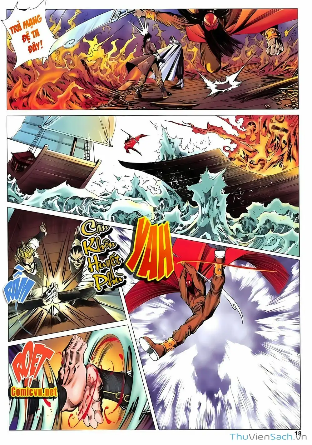 Truyện Tranh Lục Đạo Thiên Thư trang 3