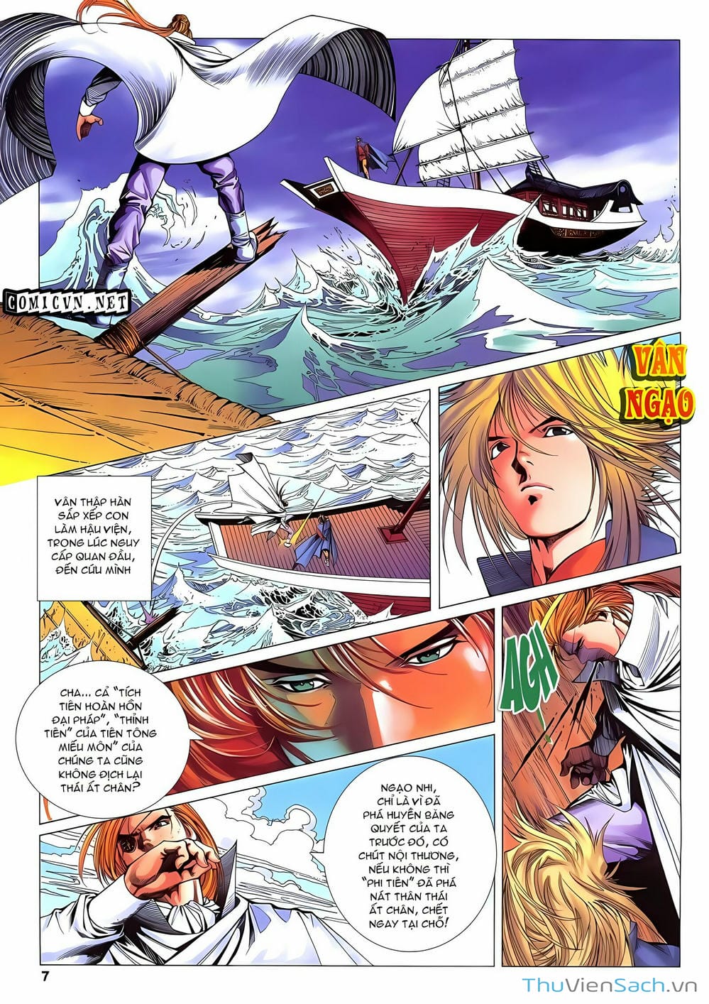 Truyện Tranh Lục Đạo Thiên Thư trang 3