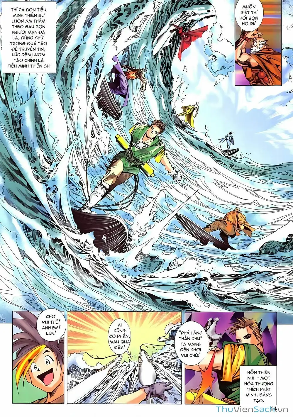 Truyện Tranh Lục Đạo Thiên Thư trang 3