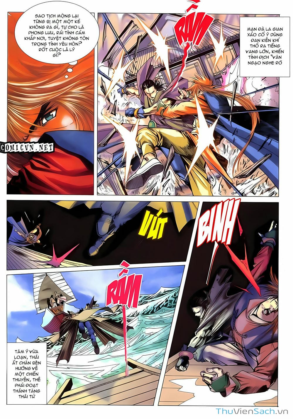 Truyện Tranh Lục Đạo Thiên Thư trang 3