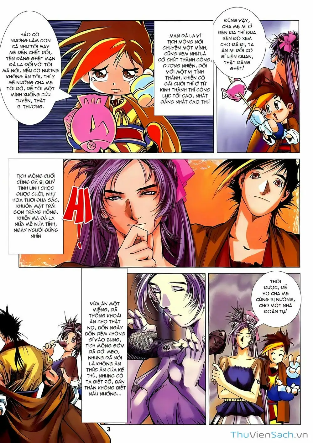 Truyện Tranh Lục Đạo Thiên Thư trang 3