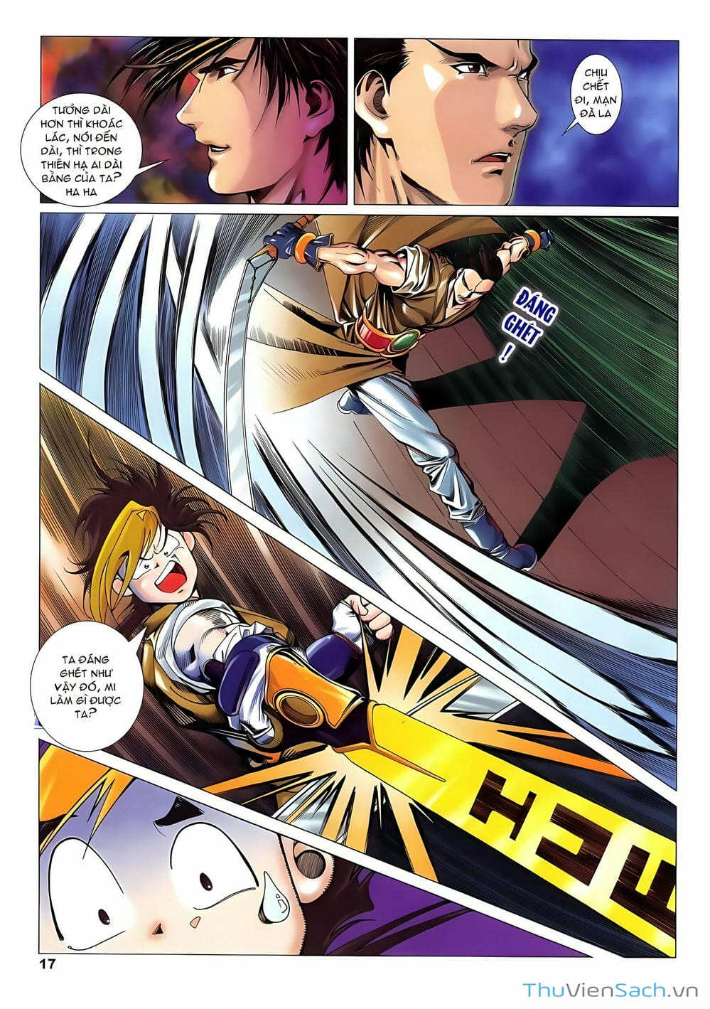 Truyện Tranh Lục Đạo Thiên Thư trang 3