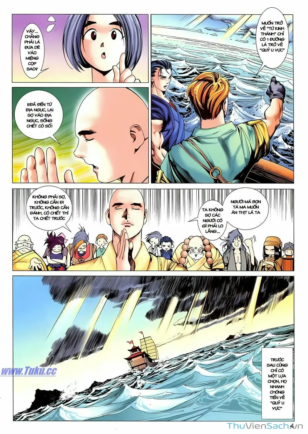 Truyện Tranh Lục Đạo Thiên Thư trang 3