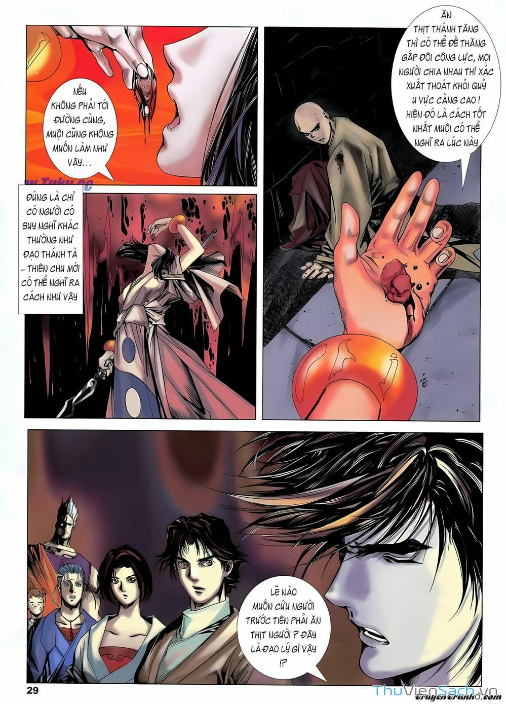 Truyện Tranh Lục Đạo Thiên Thư trang 3