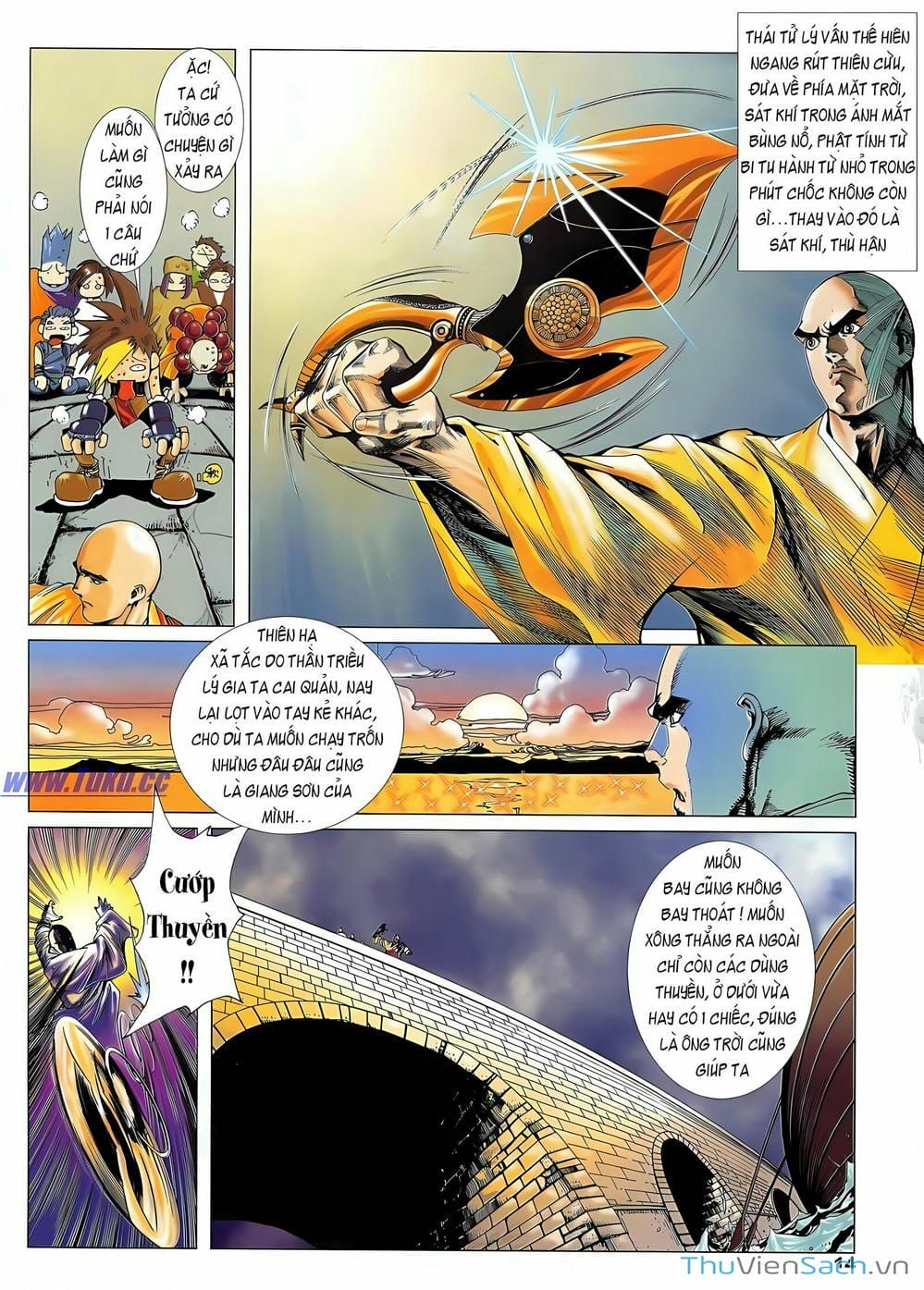 Truyện Tranh Lục Đạo Thiên Thư trang 3
