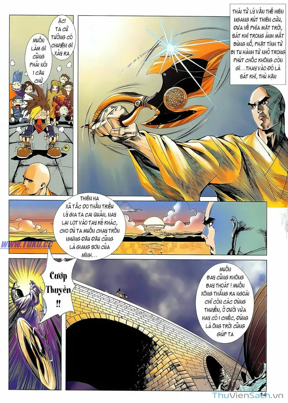 Truyện Tranh Lục Đạo Thiên Thư trang 3