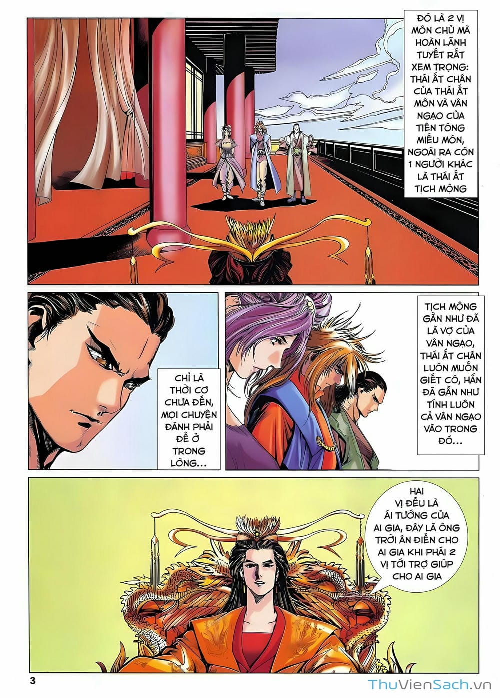 Truyện Tranh Lục Đạo Thiên Thư trang 3