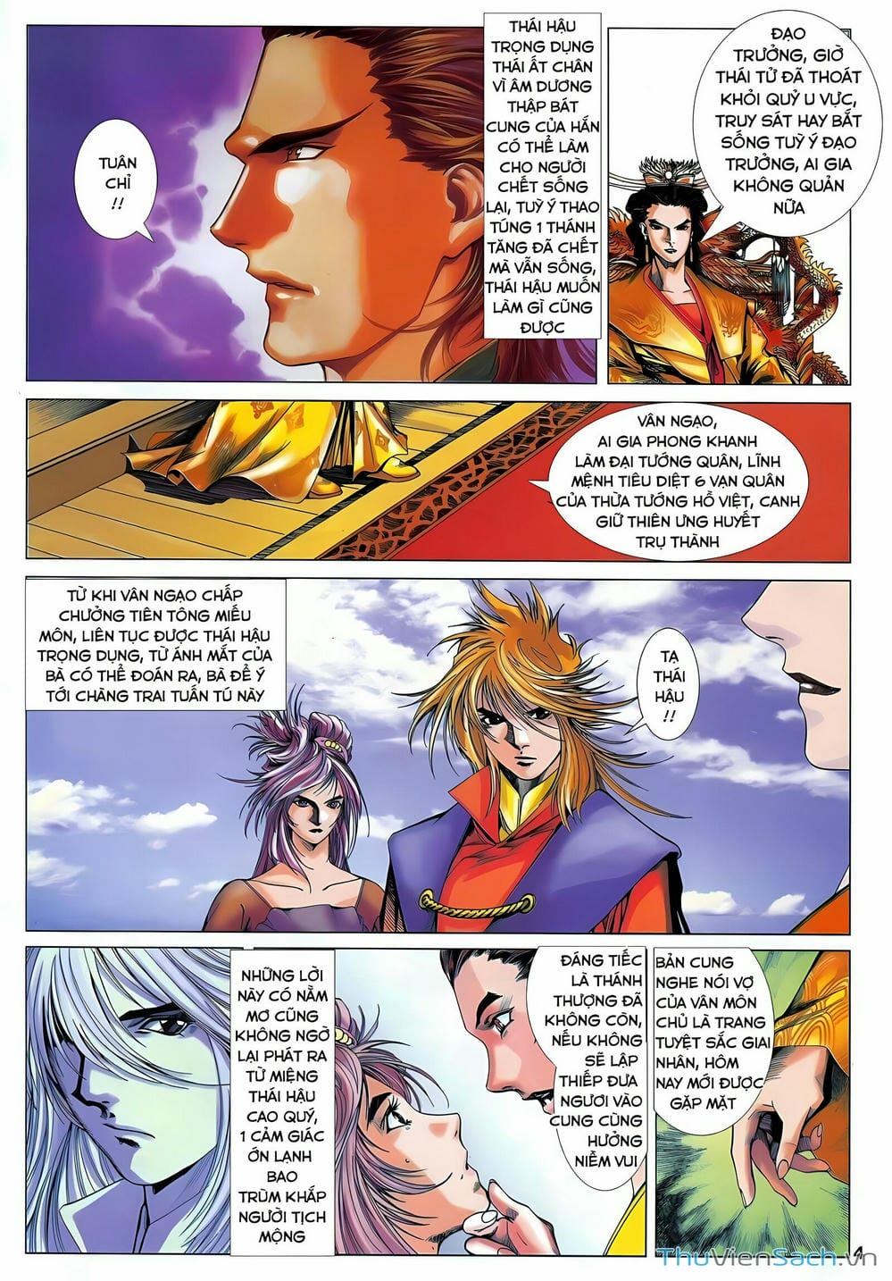 Truyện Tranh Lục Đạo Thiên Thư trang 3