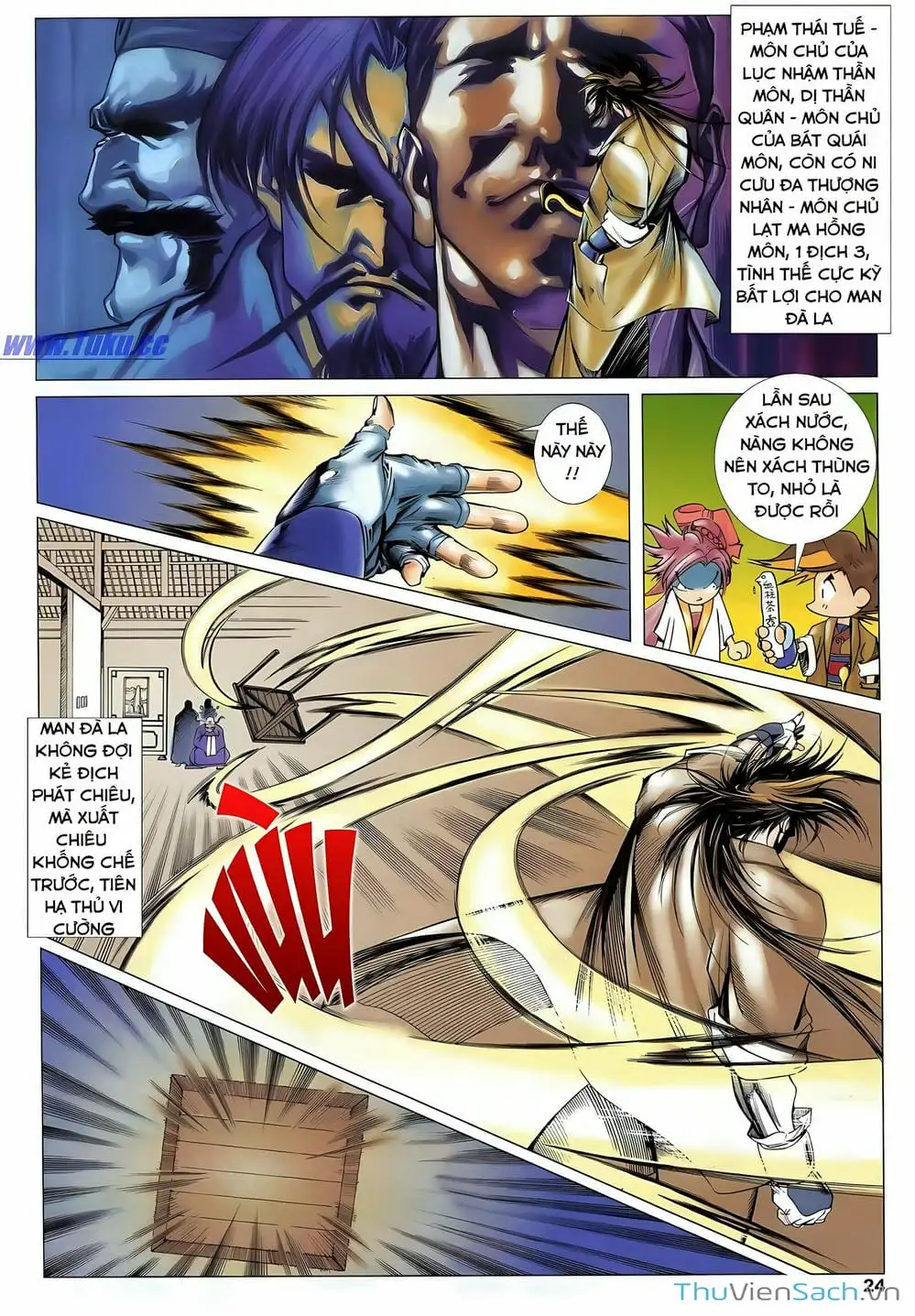 Truyện Tranh Lục Đạo Thiên Thư trang 3