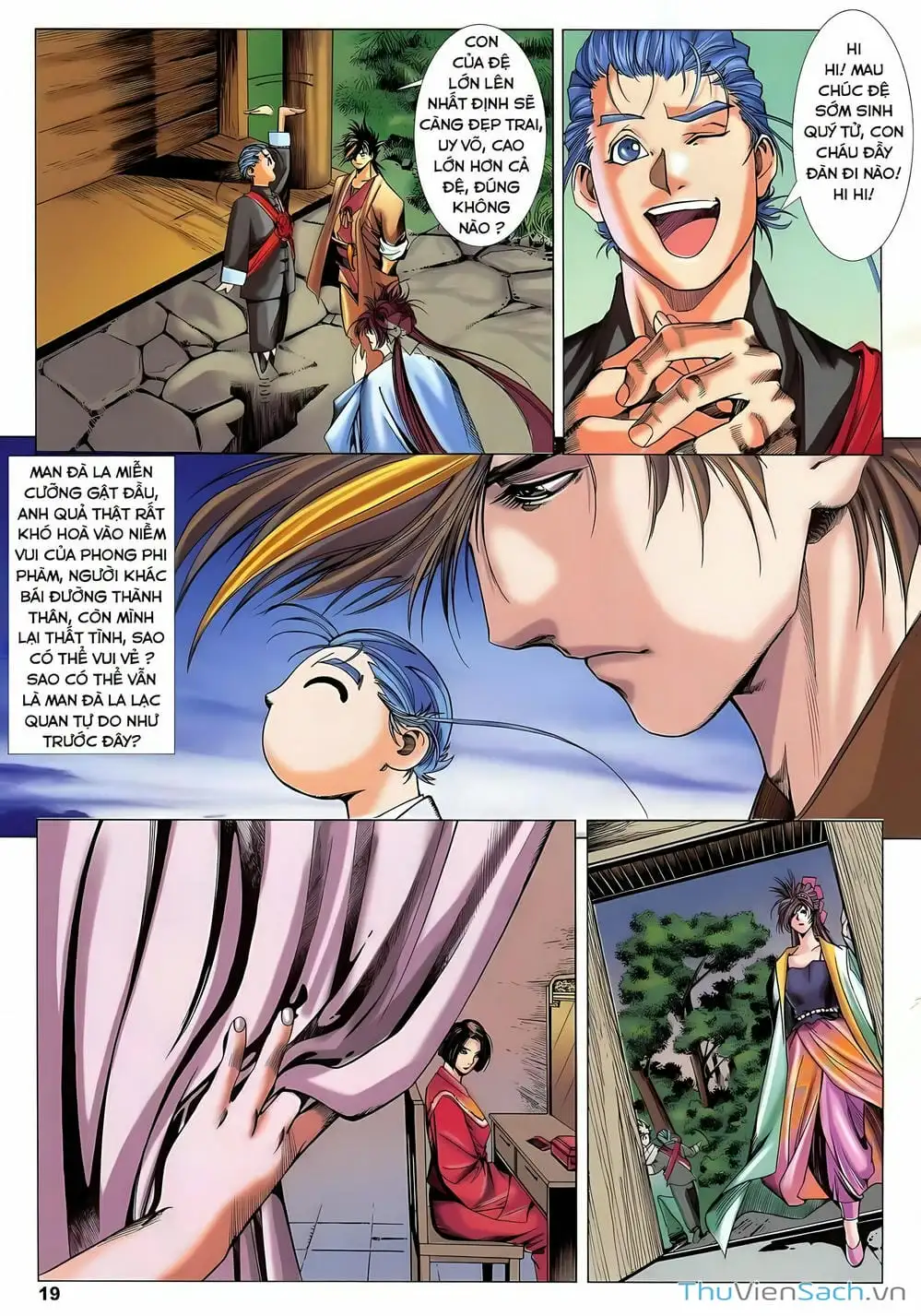 Truyện Tranh Lục Đạo Thiên Thư trang 3