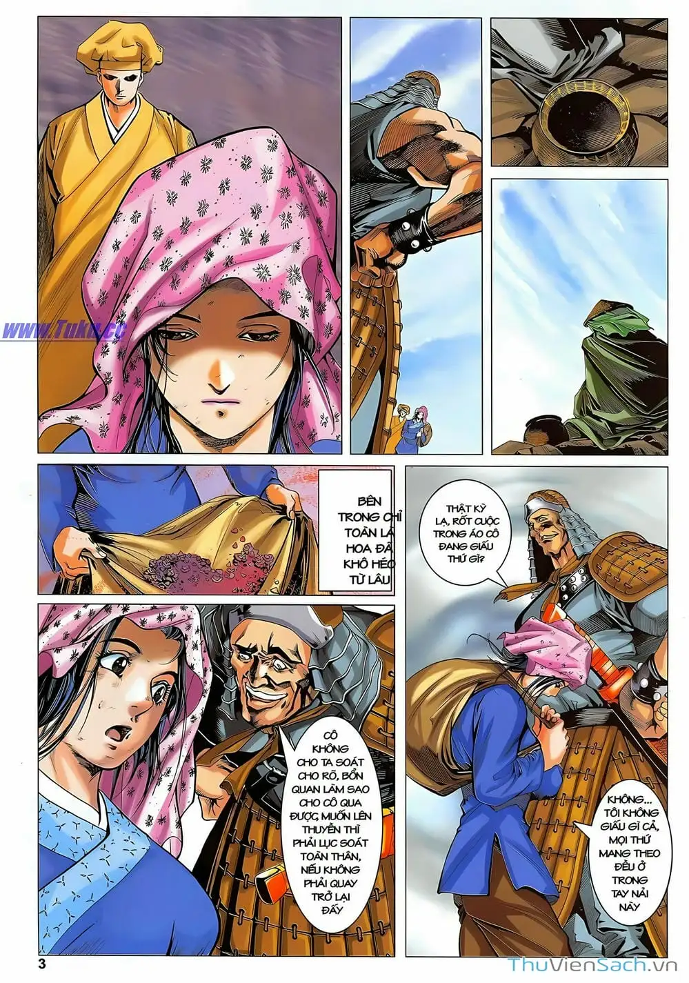 Truyện Tranh Lục Đạo Thiên Thư trang 3
