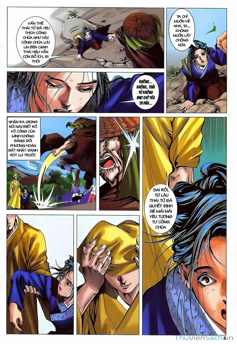 Truyện Tranh Lục Đạo Thiên Thư trang 3