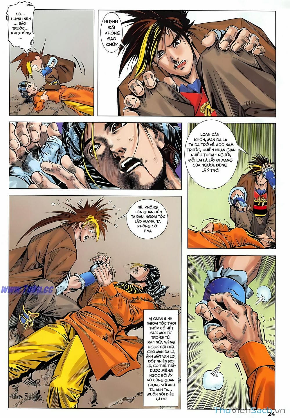 Truyện Tranh Lục Đạo Thiên Thư trang 3