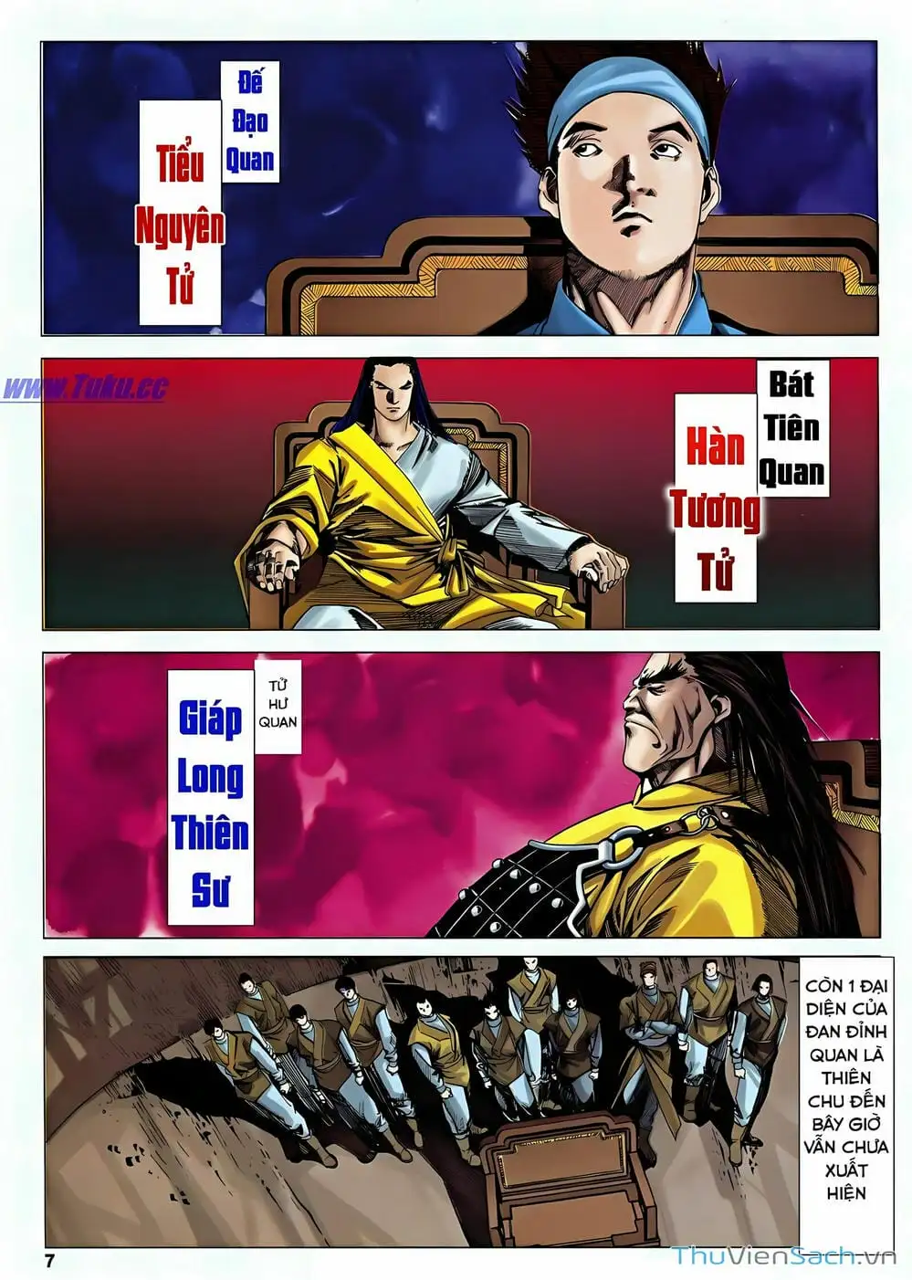 Truyện Tranh Lục Đạo Thiên Thư trang 3