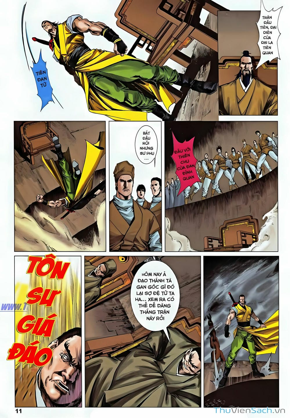 Truyện Tranh Lục Đạo Thiên Thư trang 3