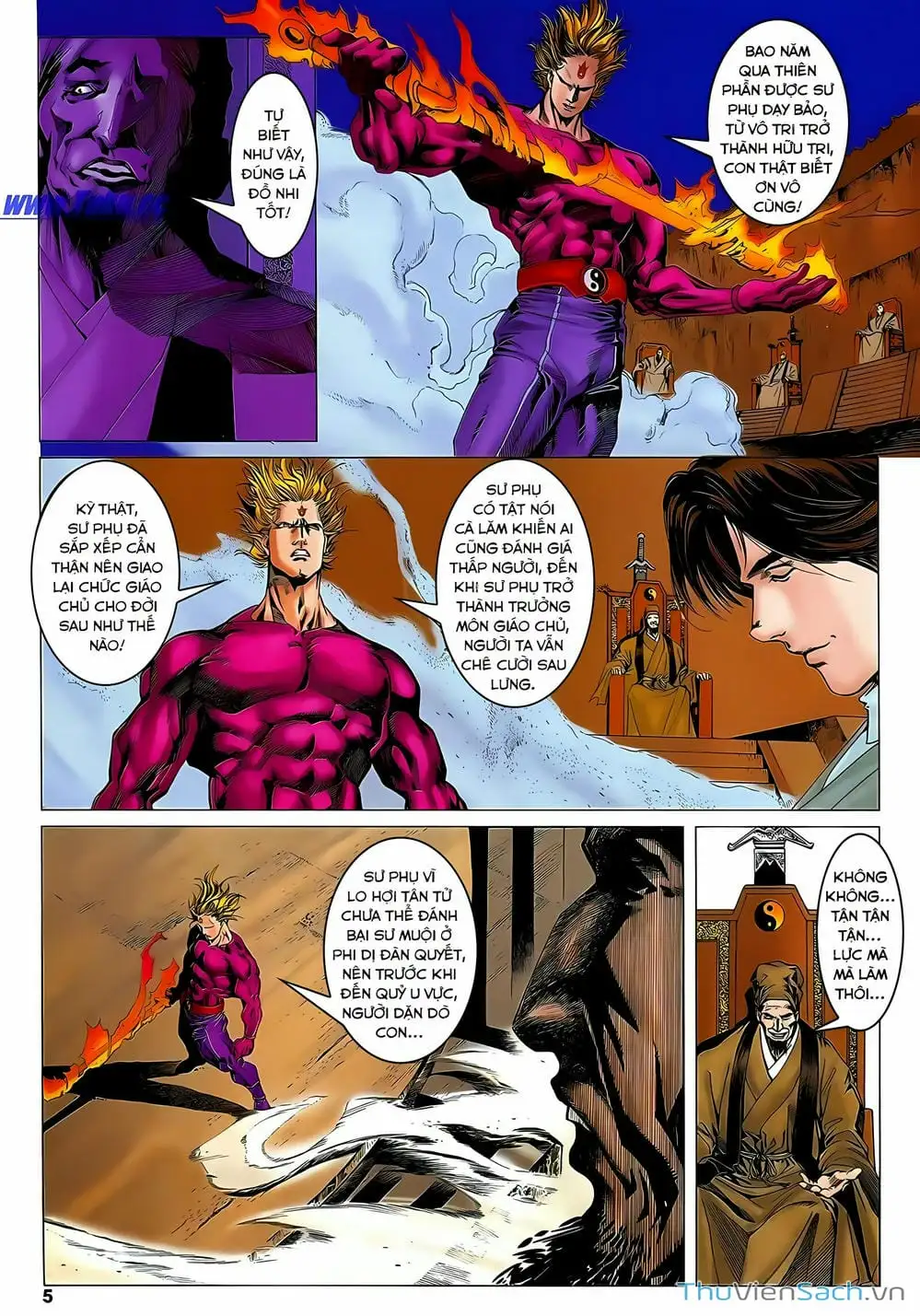 Truyện Tranh Lục Đạo Thiên Thư trang 3