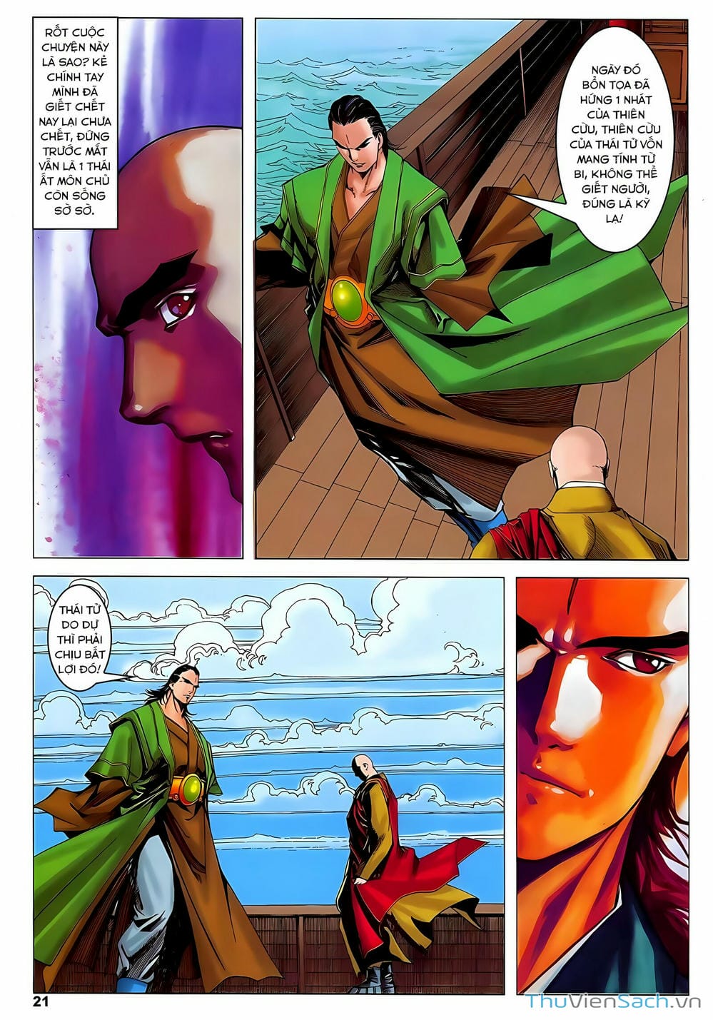 Truyện Tranh Lục Đạo Thiên Thư trang 3
