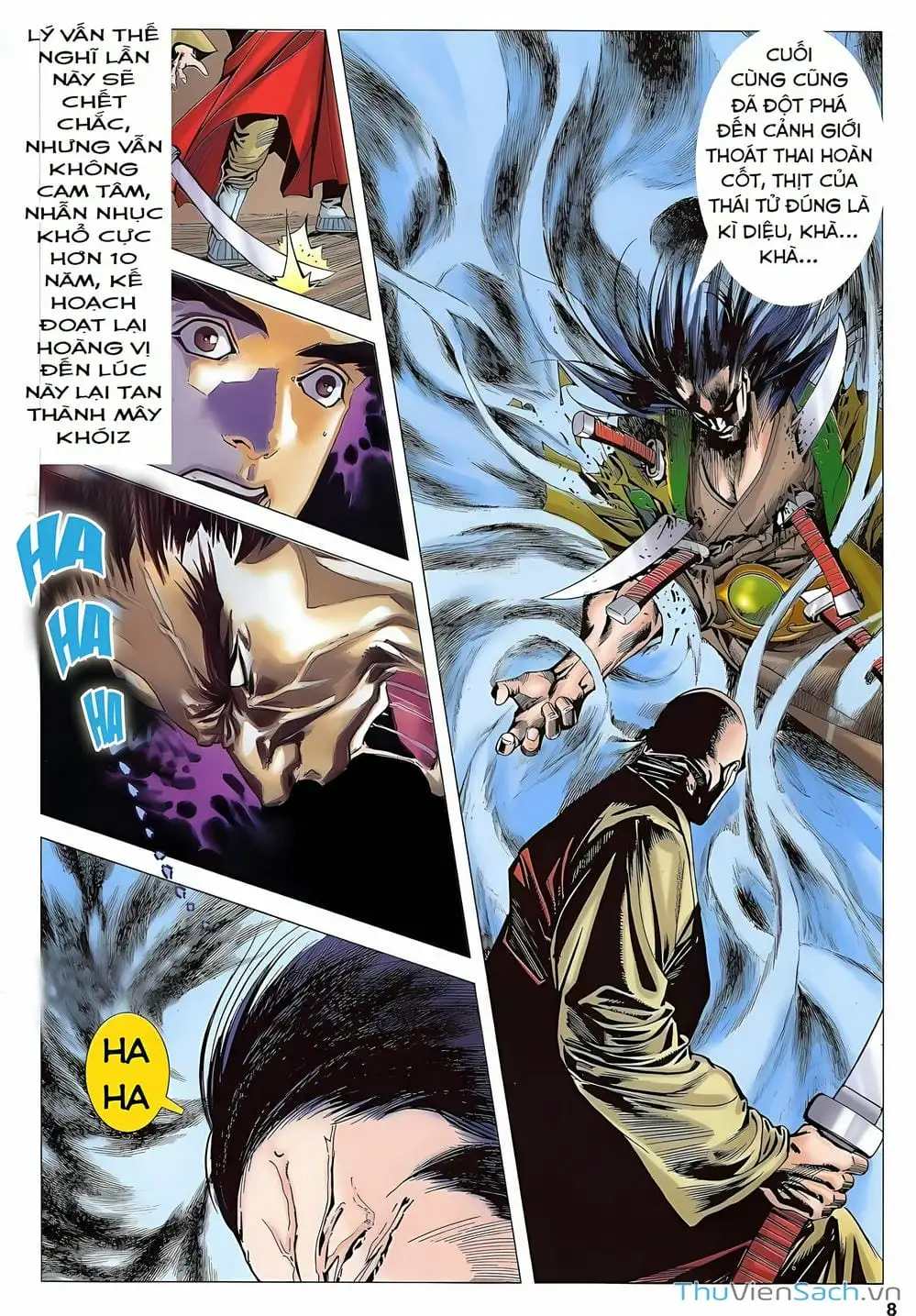 Truyện Tranh Lục Đạo Thiên Thư trang 3