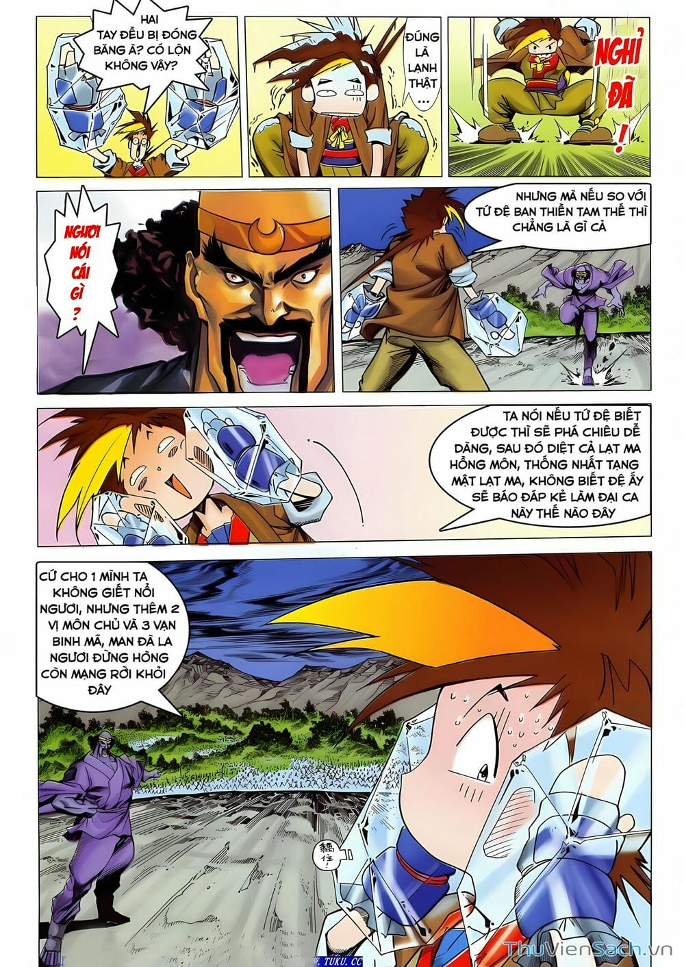 Truyện Tranh Lục Đạo Thiên Thư trang 3