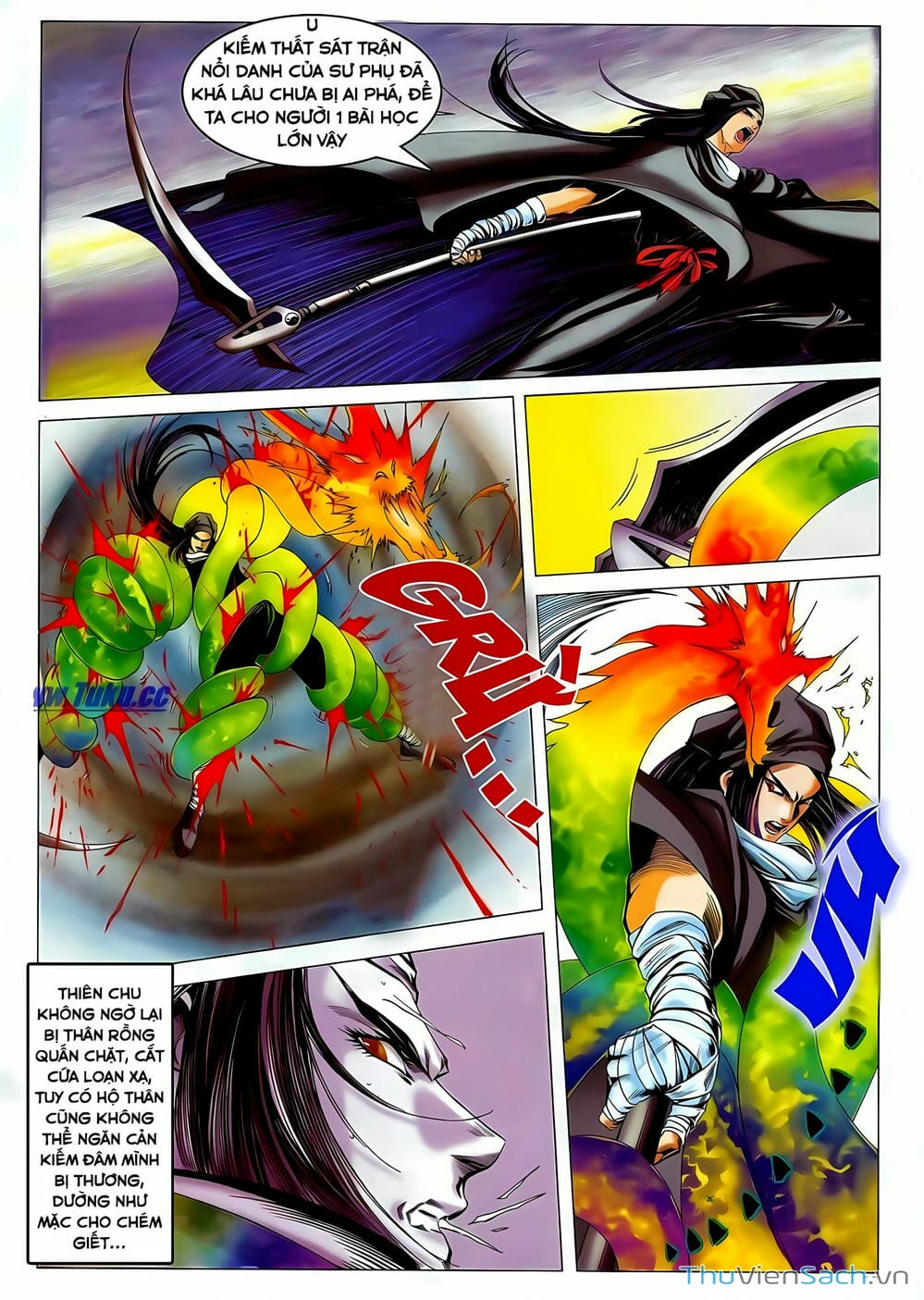 Truyện Tranh Lục Đạo Thiên Thư trang 3