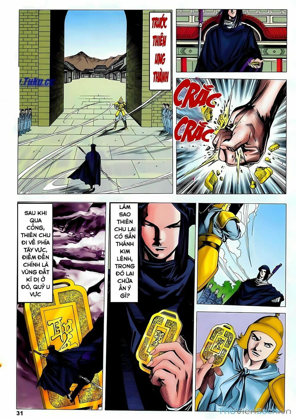 Truyện Tranh Lục Đạo Thiên Thư trang 3