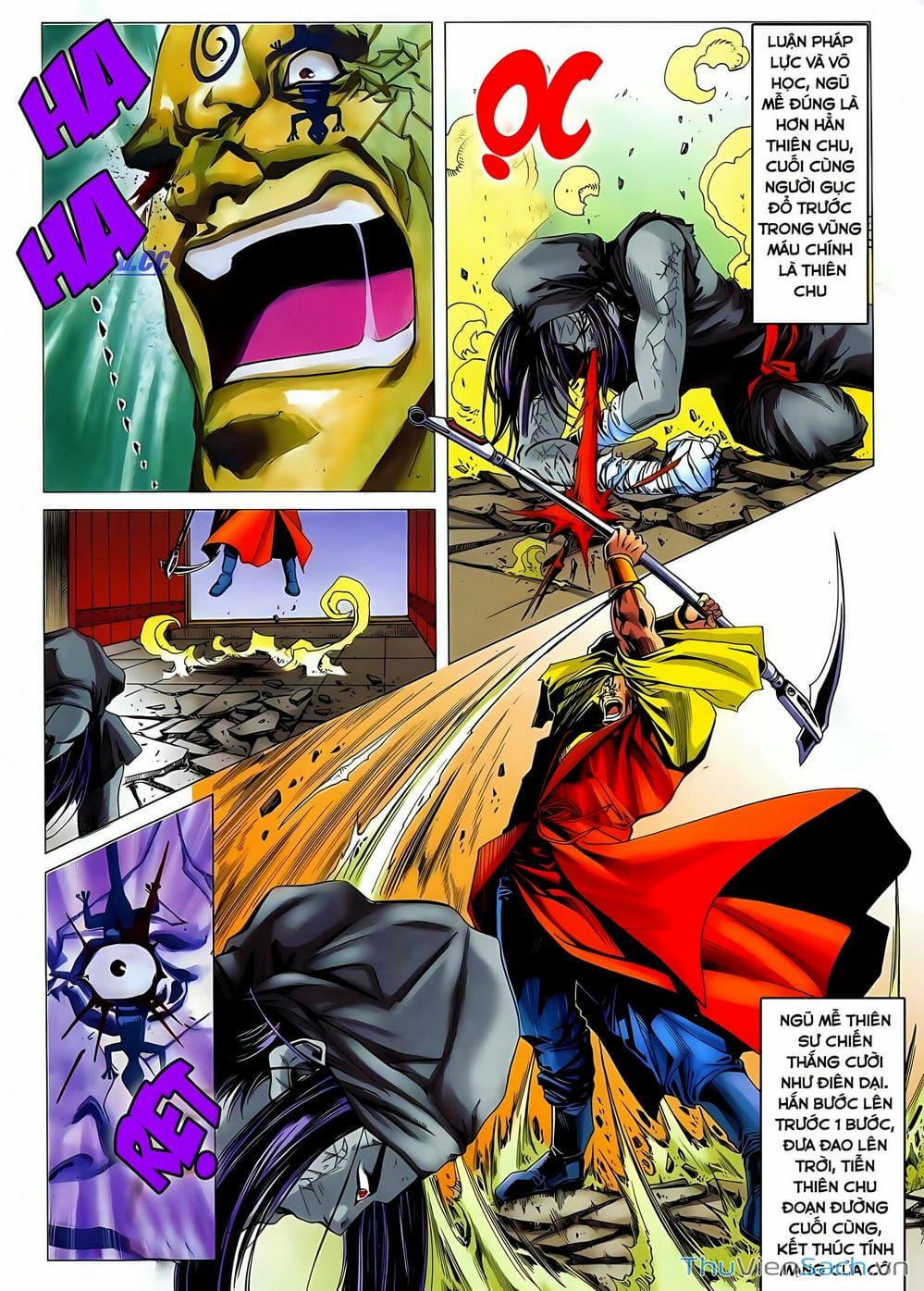 Truyện Tranh Lục Đạo Thiên Thư trang 3