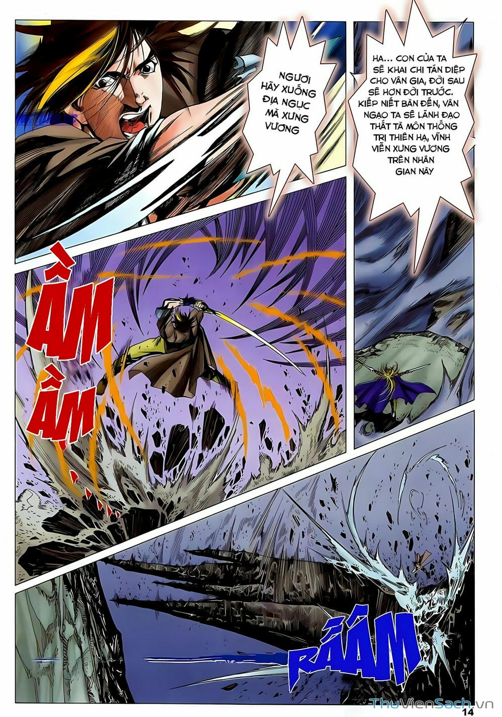 Truyện Tranh Lục Đạo Thiên Thư trang 3