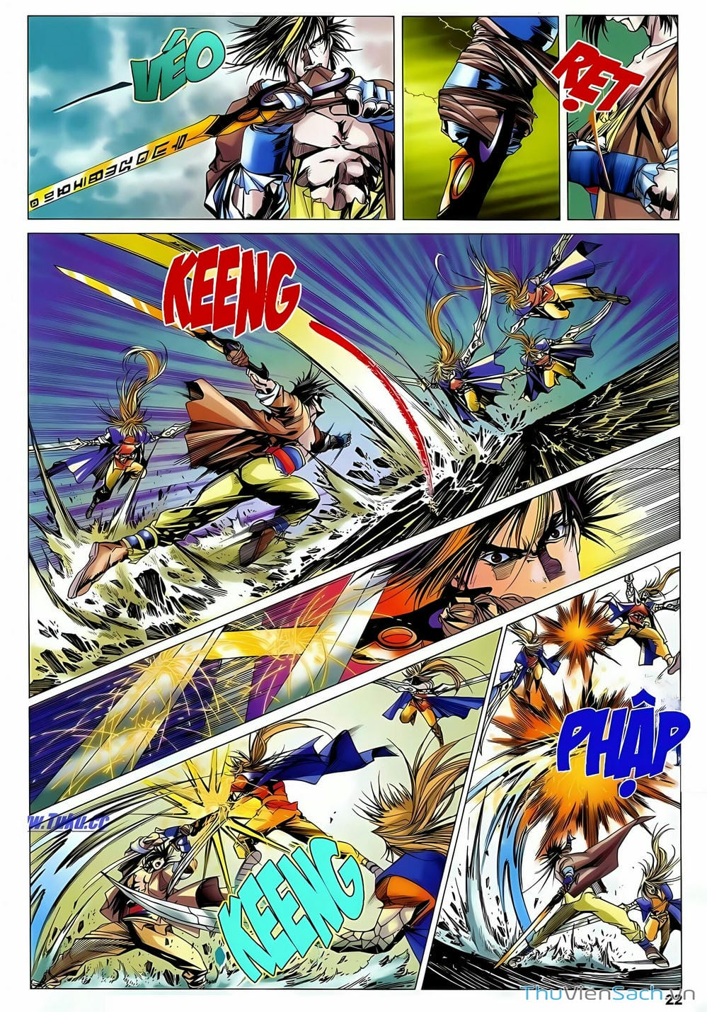 Truyện Tranh Lục Đạo Thiên Thư trang 3