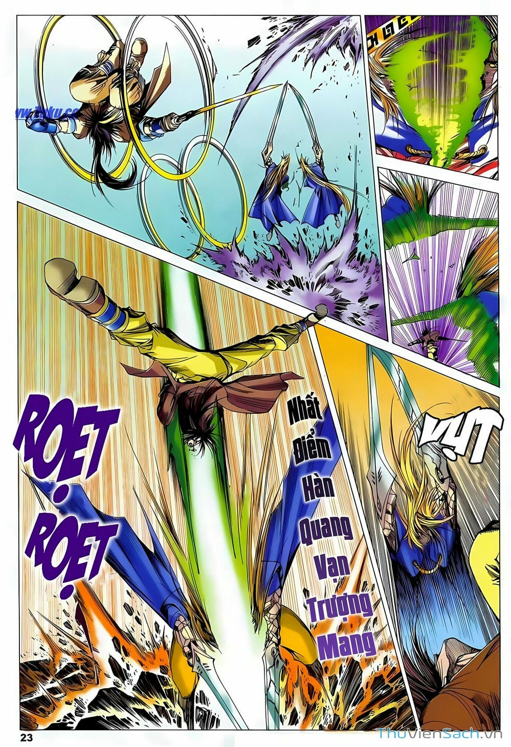 Truyện Tranh Lục Đạo Thiên Thư trang 3