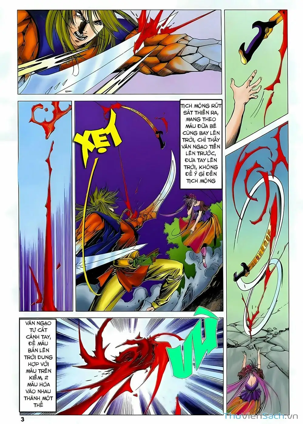 Truyện Tranh Lục Đạo Thiên Thư trang 3