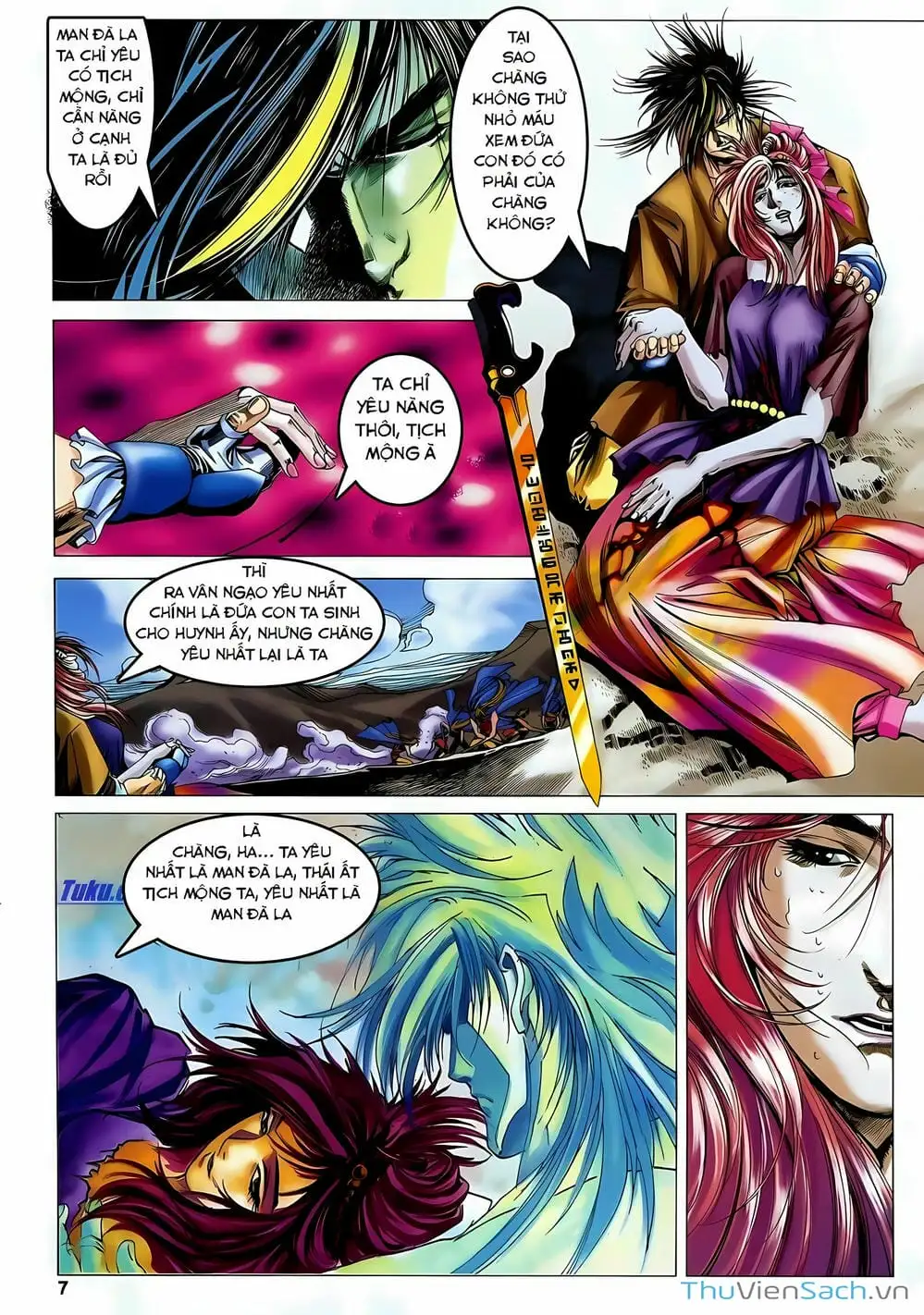 Truyện Tranh Lục Đạo Thiên Thư trang 3