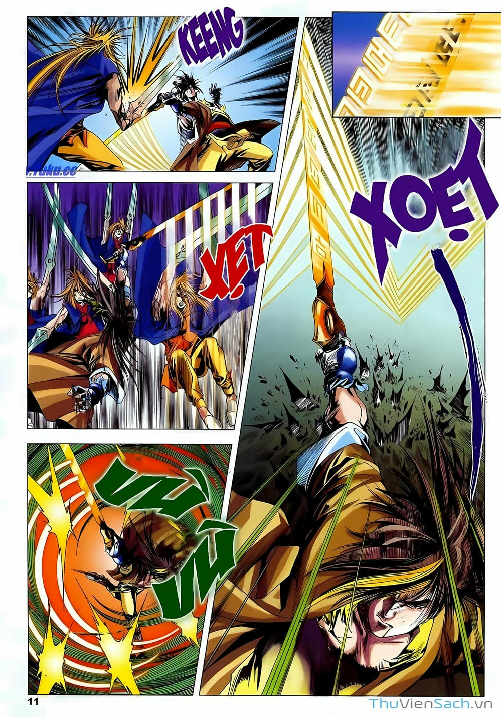 Truyện Tranh Lục Đạo Thiên Thư trang 3