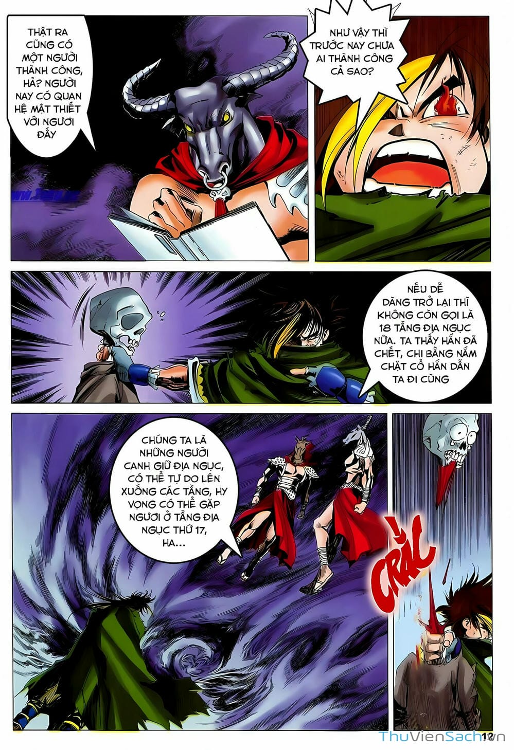 Truyện Tranh Lục Đạo Thiên Thư trang 3