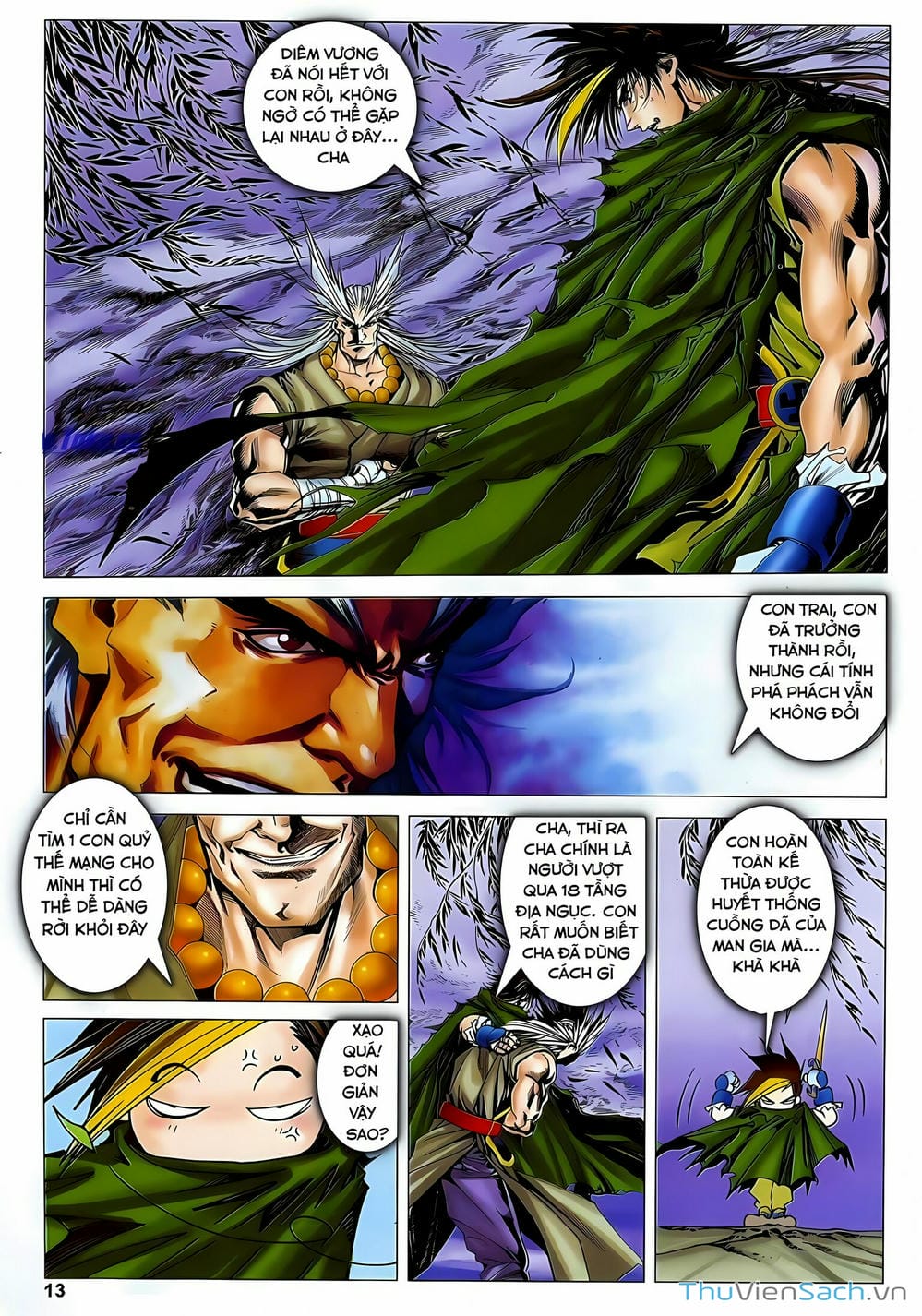 Truyện Tranh Lục Đạo Thiên Thư trang 3