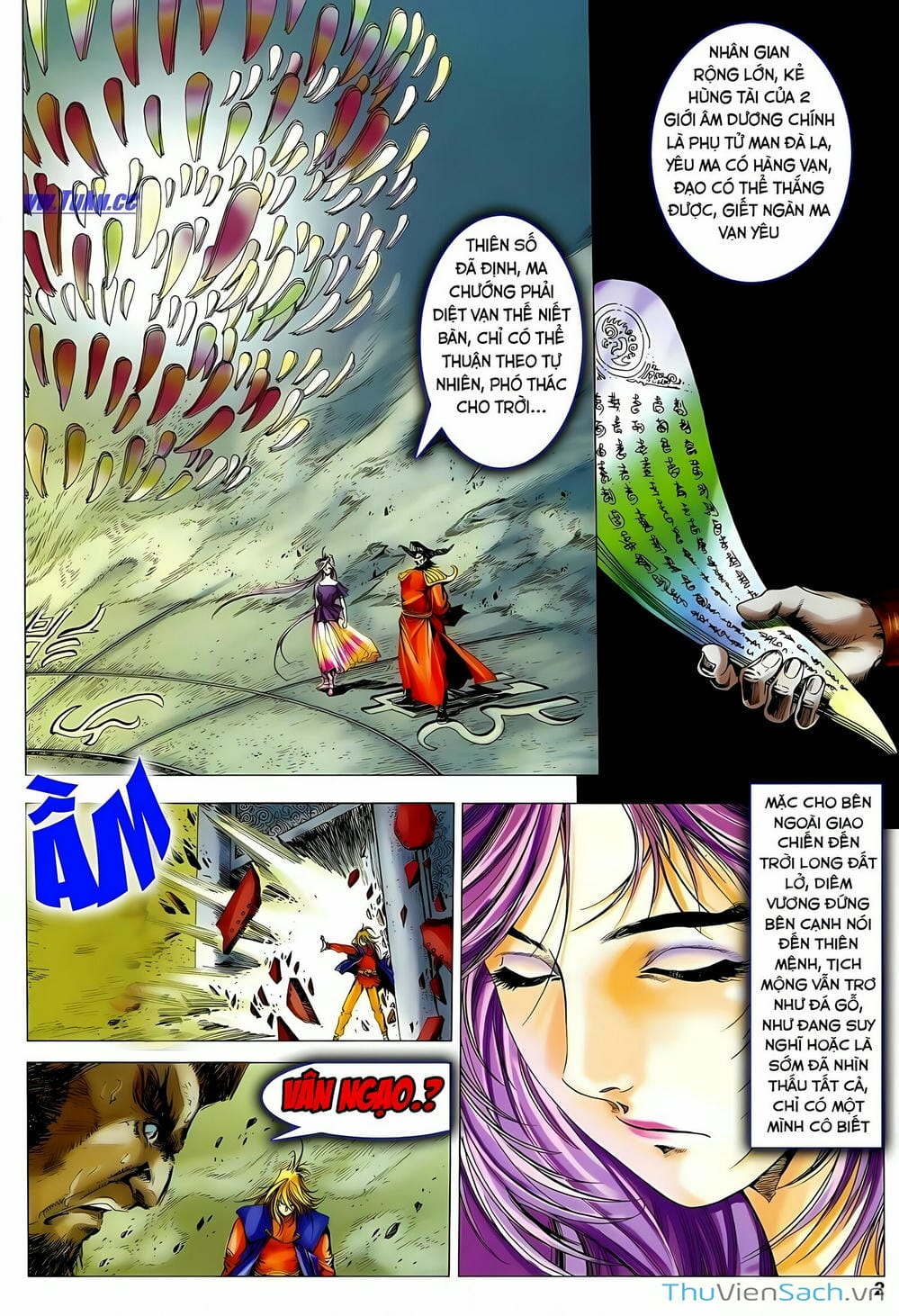 Truyện Tranh Lục Đạo Thiên Thư trang 3